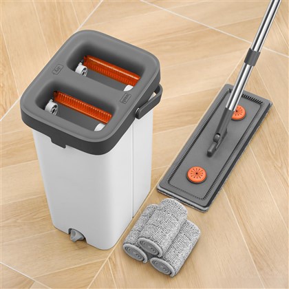 Mop A Bwced Gyda Set Wringer